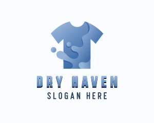 Clean Shirt Washing logo design