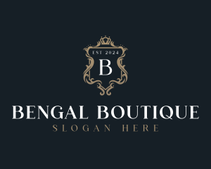 Luxury Boutique Royalty logo design