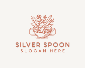 Floral Patisserie Baking logo design