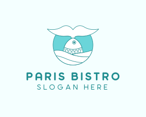 Fish Seafood Restaurant  logo design