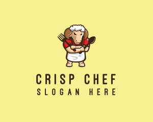 Ram Chef Cook logo design