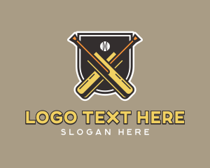 Cricket - Championship League Cricket logo design