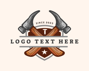 Tradesman - Hammer Shield Maintenance logo design