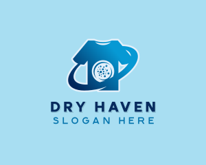 Shirt Washing Laundry logo design