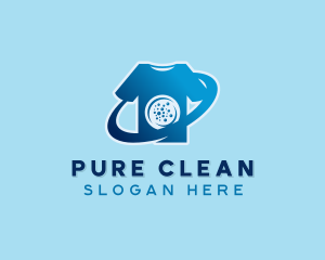 Detergent - Shirt Washing Laundry logo design