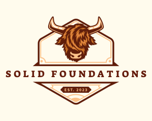 Cattle - Buffalo Yak Ranch logo design