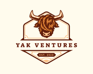 Yak - Buffalo Yak Ranch logo design