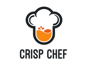 Chef Hat Drink logo design