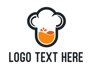 Mixologist - Chef Hat Drink logo design