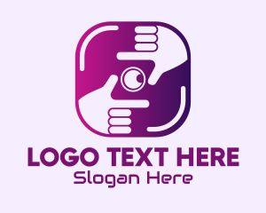 Tech - Photo Frame App logo design