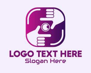 Social Media - Photo Frame App logo design