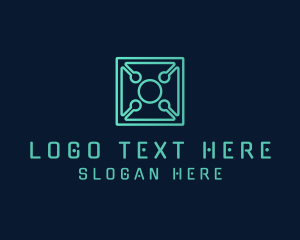 Box - Tech Security Company logo design