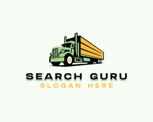 Transport Cargo Trucking Logo