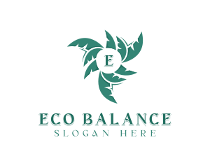 Eco Organic Wellness logo design