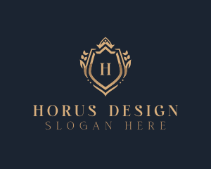 Royal Shield Luxury logo design