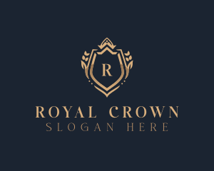 Royal Shield Luxury logo design