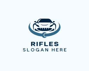 Sedan - Mechanical Car Repair logo design