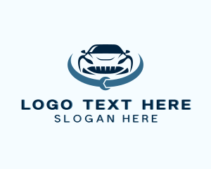 Sedan - Mechanical Car Repair logo design