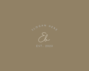 Elegant Script Business Logo