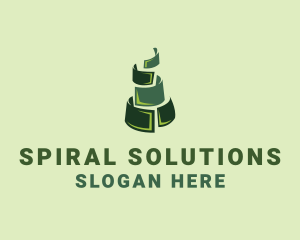 Cash Money Spiral logo design