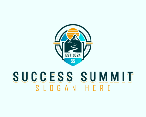 Mountain Summit Travel logo design