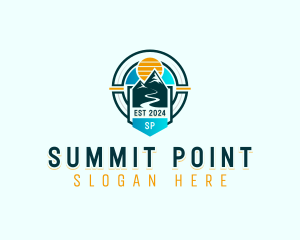 Mountain Summit Travel logo design