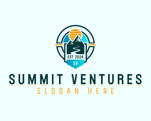 Mountain Summit Travel logo design