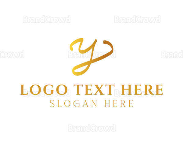 Elegant Cursive Business Logo