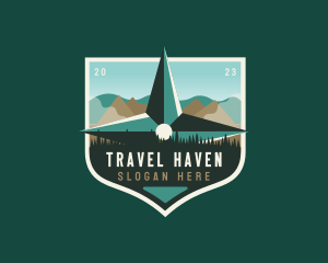 Compass Destination Travel logo design