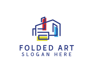 Art Gallery House  logo design