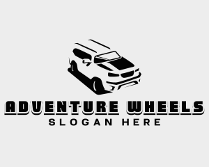 4wd - SUV Automotive Vehicle logo design