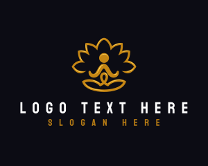 Wellness Meditation Yoga Logo