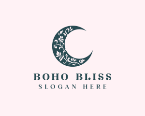 Crescent Moon Boutique logo design