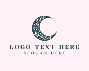 Florist - Crescent Moon Boutique logo design