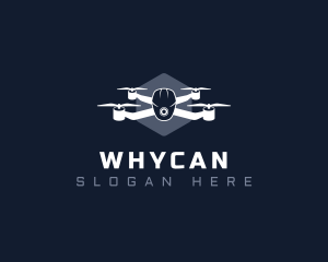 Surveillance Drone Camera Logo