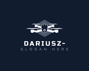 Aerial - Surveillance Drone Camera logo design