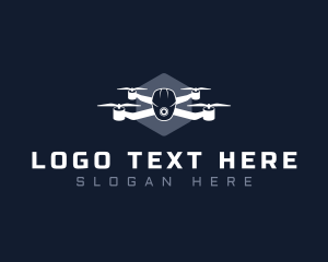 Gadget - Surveillance Drone Camera logo design