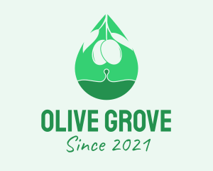 Olive - Olive Oil Extract logo design