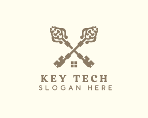 Residential Property Key logo design