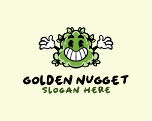 Nugget - Cannabis Bud Marijuana logo design