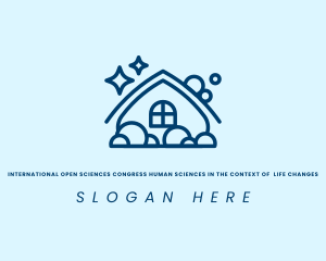 Roof - House Wash Cleaning logo design