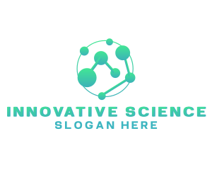 Science - Science Atom Molecule logo design