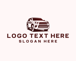 Mechanic - SUV Transport Car logo design