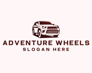 SUV Transport Car logo design