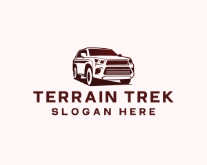 SUV Transport Car logo design