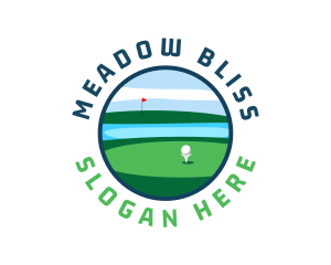 Meadow - Golf Course Meadow logo design