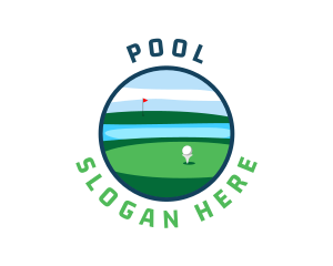 Golf Course Meadow logo design