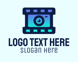 Film Strip Lens Logo