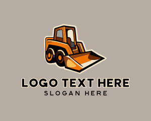 Heavy Machinery - Skid Steer Heavy Machinery logo design