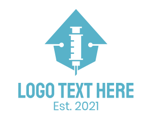 Medical App - Medical Clinic Vaccine logo design